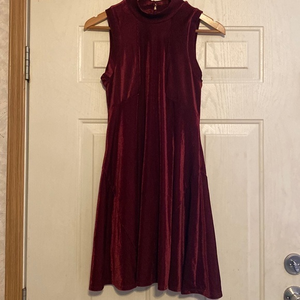 Altard State Ribbed Velvet Sleeveless‎ Dress